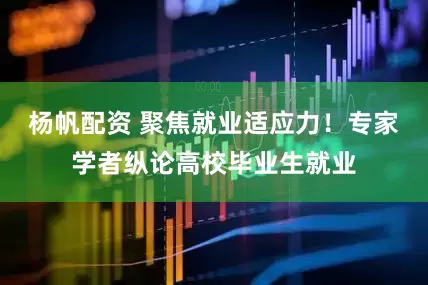 杨帆配资 聚焦就业适应力！专家学者纵论高校毕业生就业